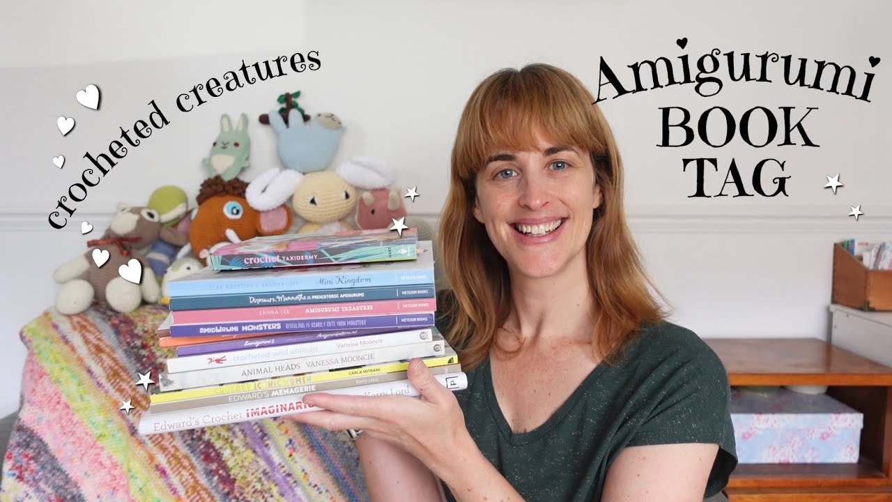 Бирка для книги Амигуруми! Все мои книги об Амигуруми 🐼 #amigurumibooktag