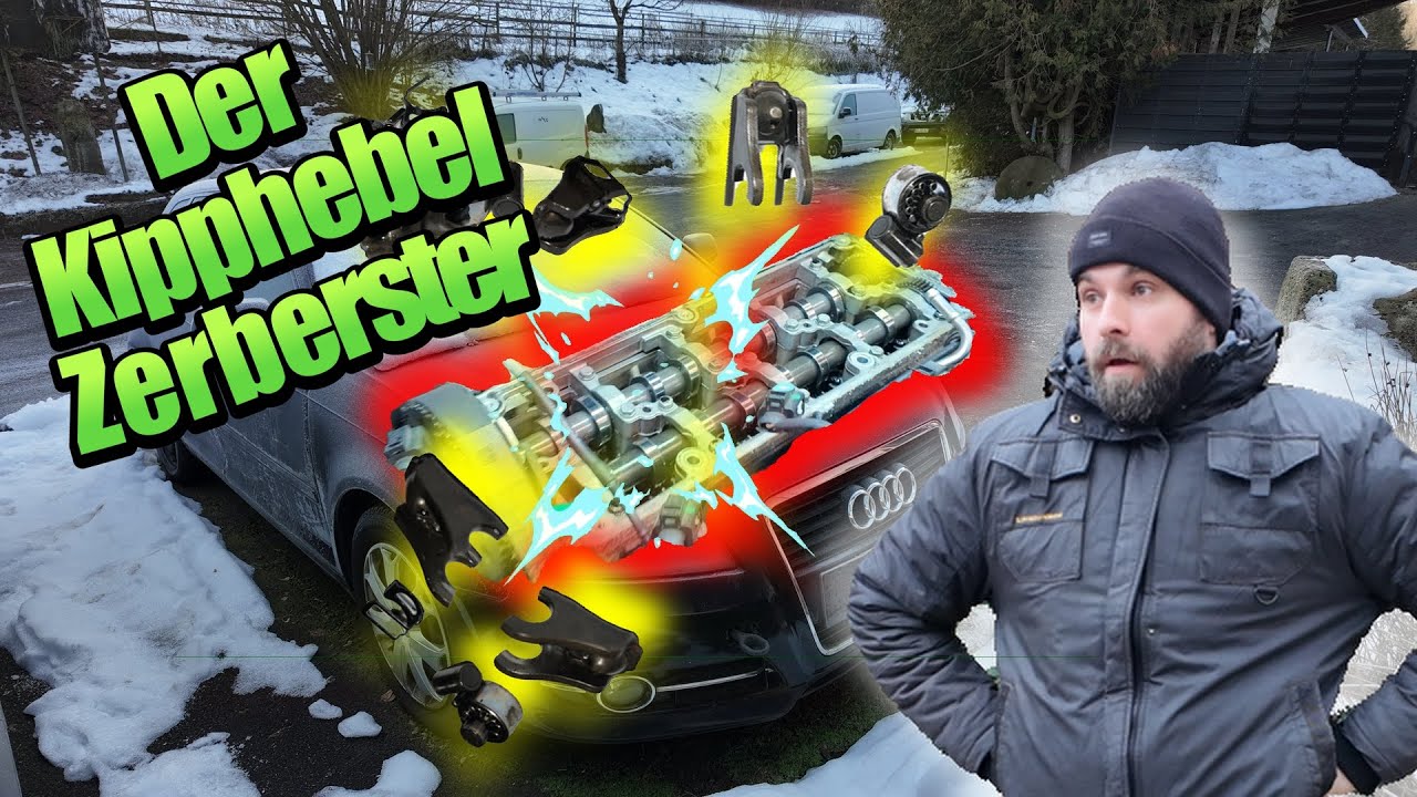 Der KIPPHEBEL ZERBERSTER - Zahnriemen frisst Keilriemen - A3 mit Motorschaden gekauft