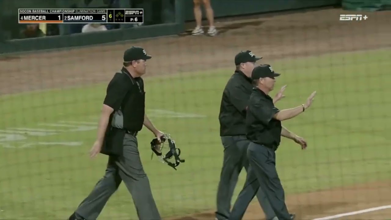Samford Player Hits Home Run Taunts Entire Stadium