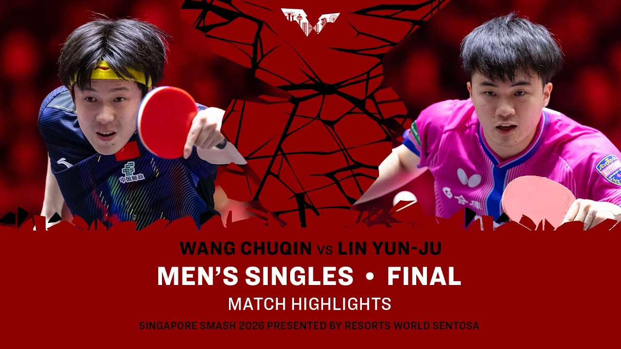 Wang Chuqin vs Lin Yun-Ju | MS Final | #WTTSingapore2026