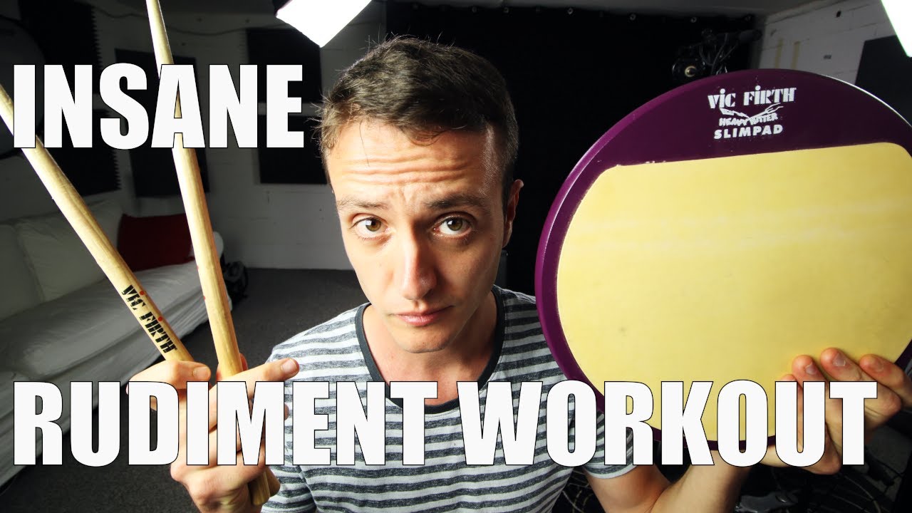 Insane Rudiment Workout - Daily Drum Lesson