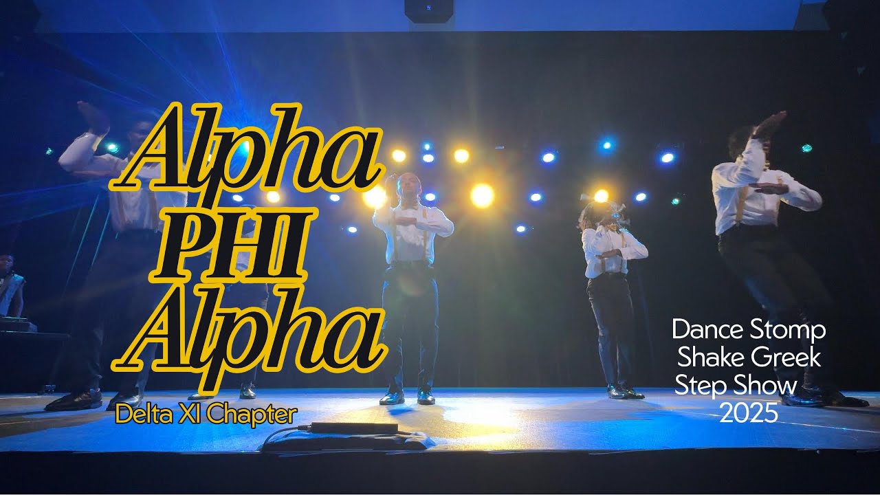 Alpha Phi Alpha | DELTA XI CHAPTER | Dance Stomp Shake Greek Step Show 2025