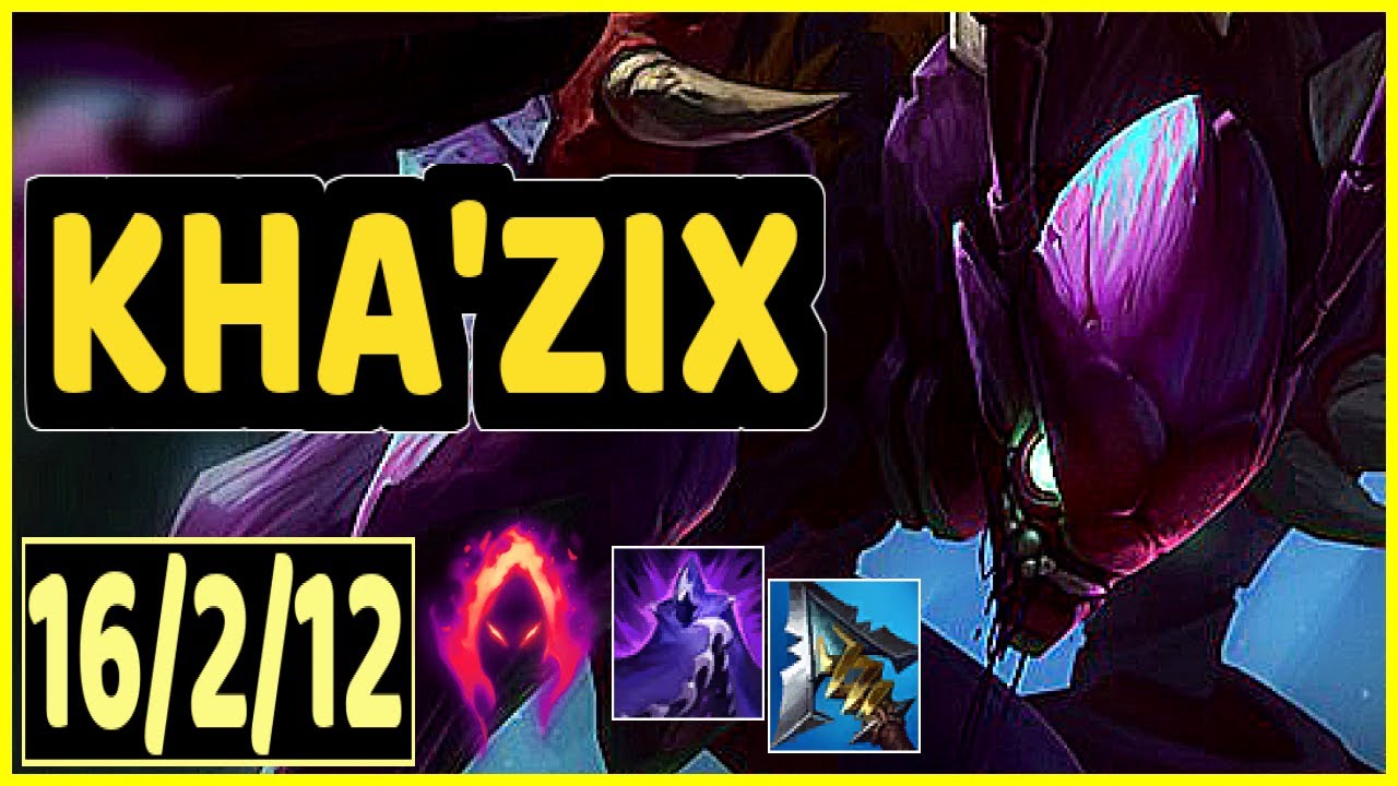 KHA'ZIX VS XIN ZHAO - 16/2/12 KDA JUNGLE GAMEPLAY