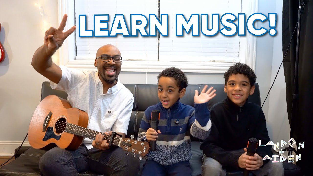 Music Lesson for Kids 🎵 Piano, Drums Guitar &  Singing Fun!