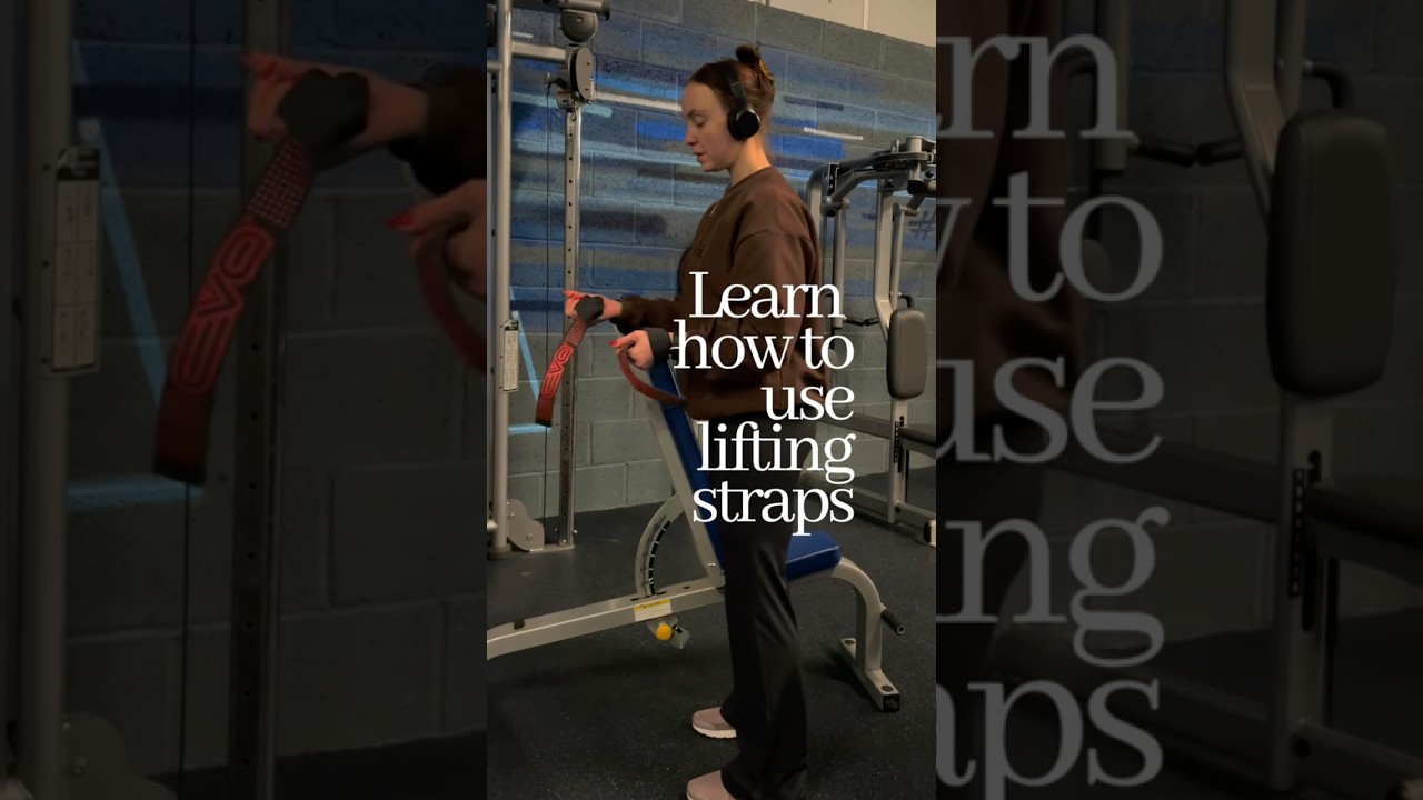 SAVE 📌 HOW to use lifting straps the correct way 