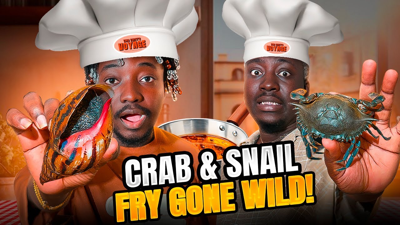 Trying Ghana’s Strangest Traditional Food with SDK! 🤯 You Won’t Believe Part 1