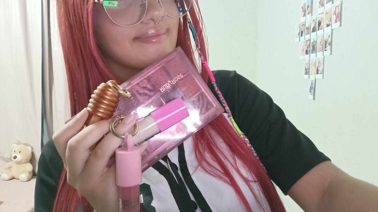 meu segundo vídeo de ASMR-caseirinho, com muito tapping e sons de boca 🩷 #asmrcaseirinho 