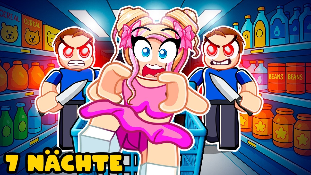 ÜBERLEBE 7 NÄCHTE im MEGA STORE! 🌸 Roblox