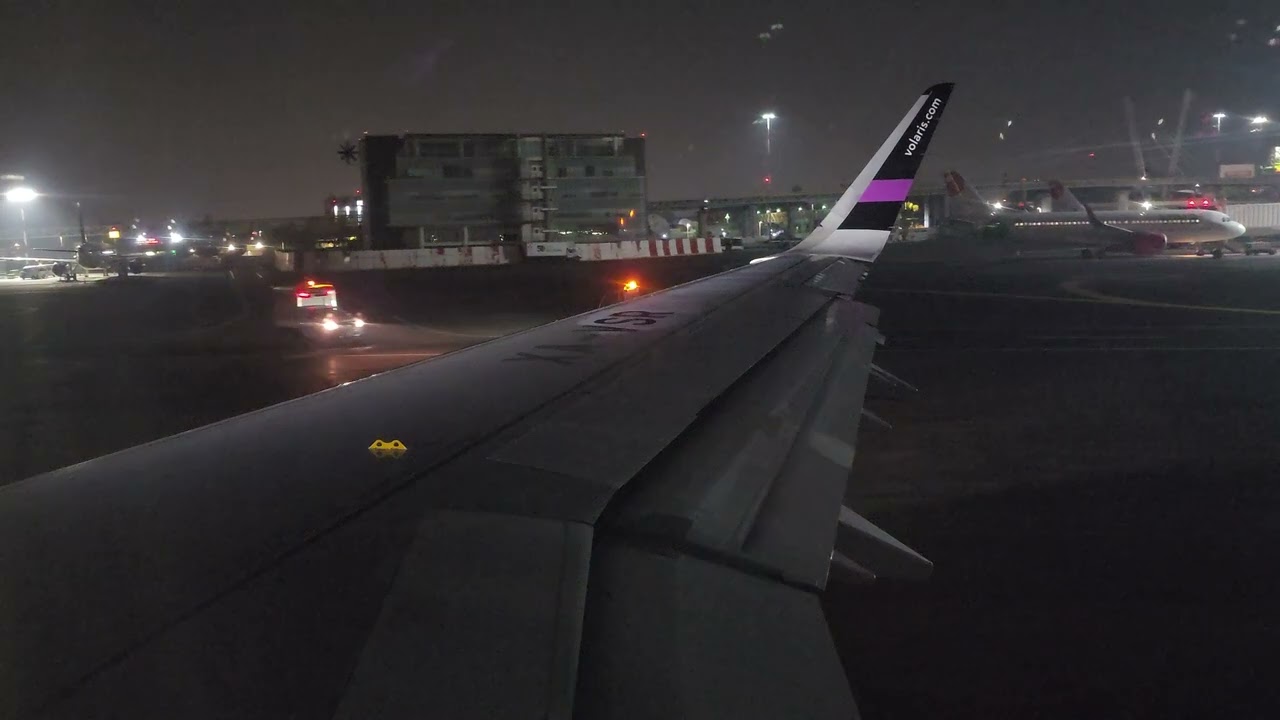 Volaris A321 NEO take off at Mexico City!!!!!