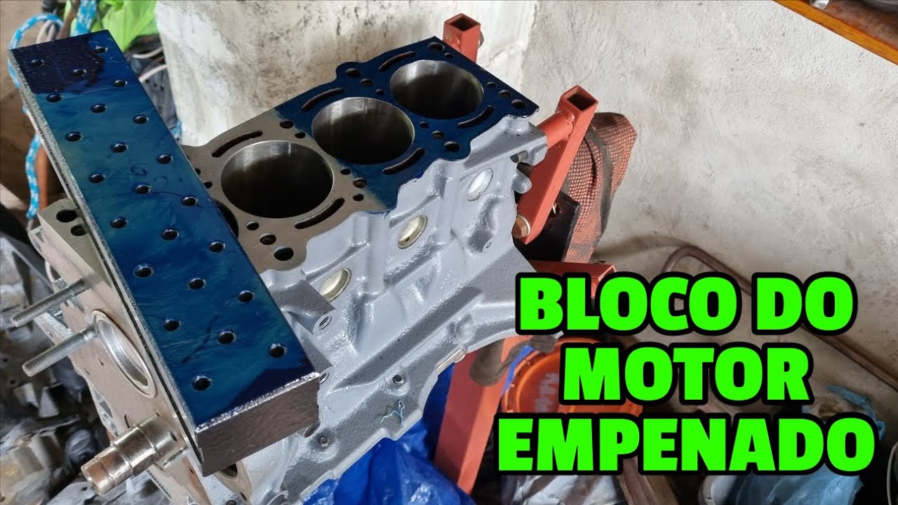 FERRAMENTA PARA SABER SE O BLOCO DO MOTOR ESTÁ EMPENADO