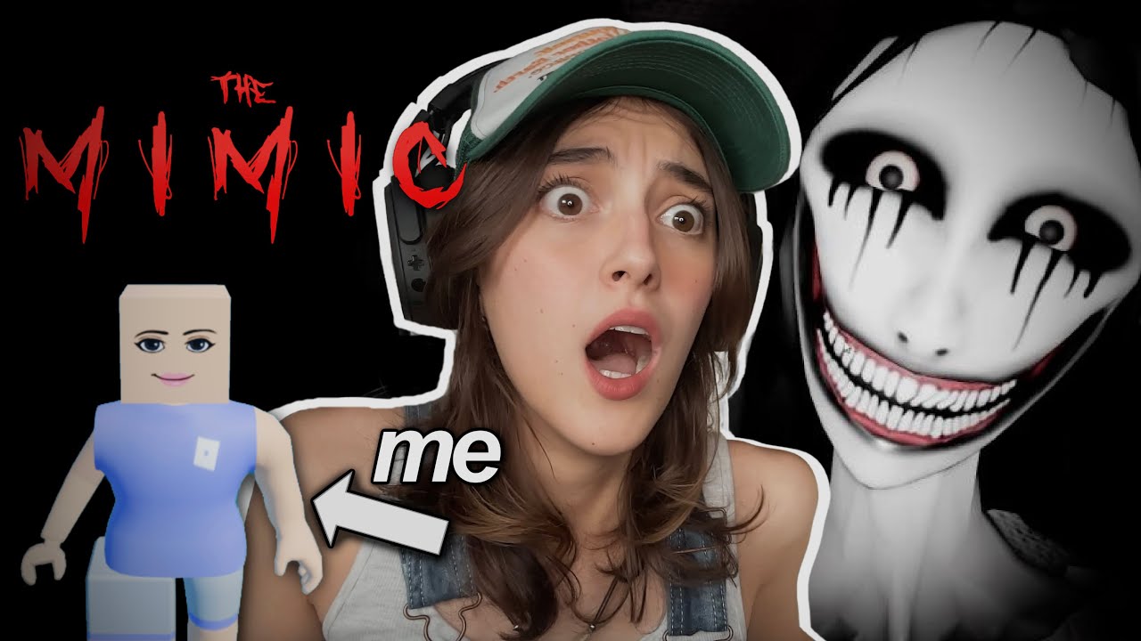 the SCARIEST roblox horror game ever? (playing The Mimic)