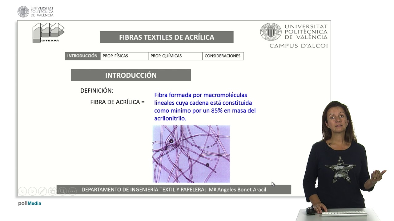 Fibra textil acrílica | 23/28 | UPV