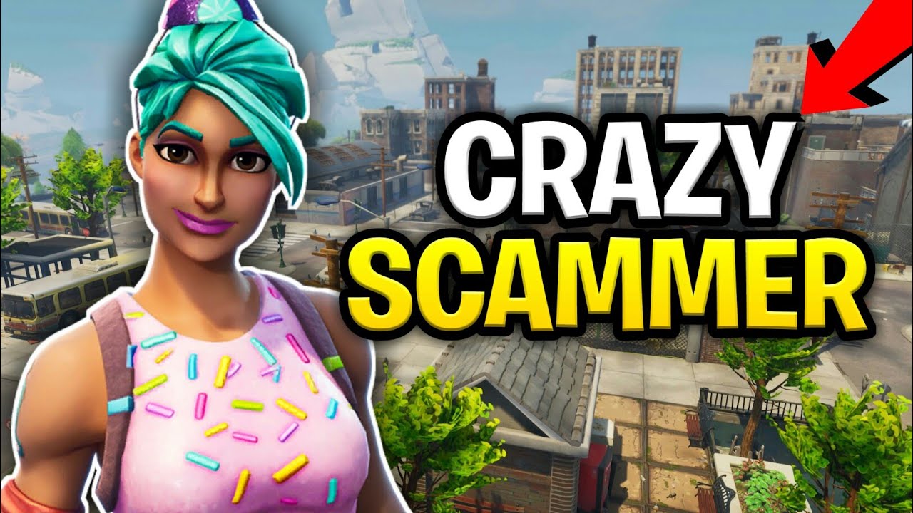 Crazy Weird Kid Loses Rich Inventory! (Scammer Get Scammed) Fortnite Save The World