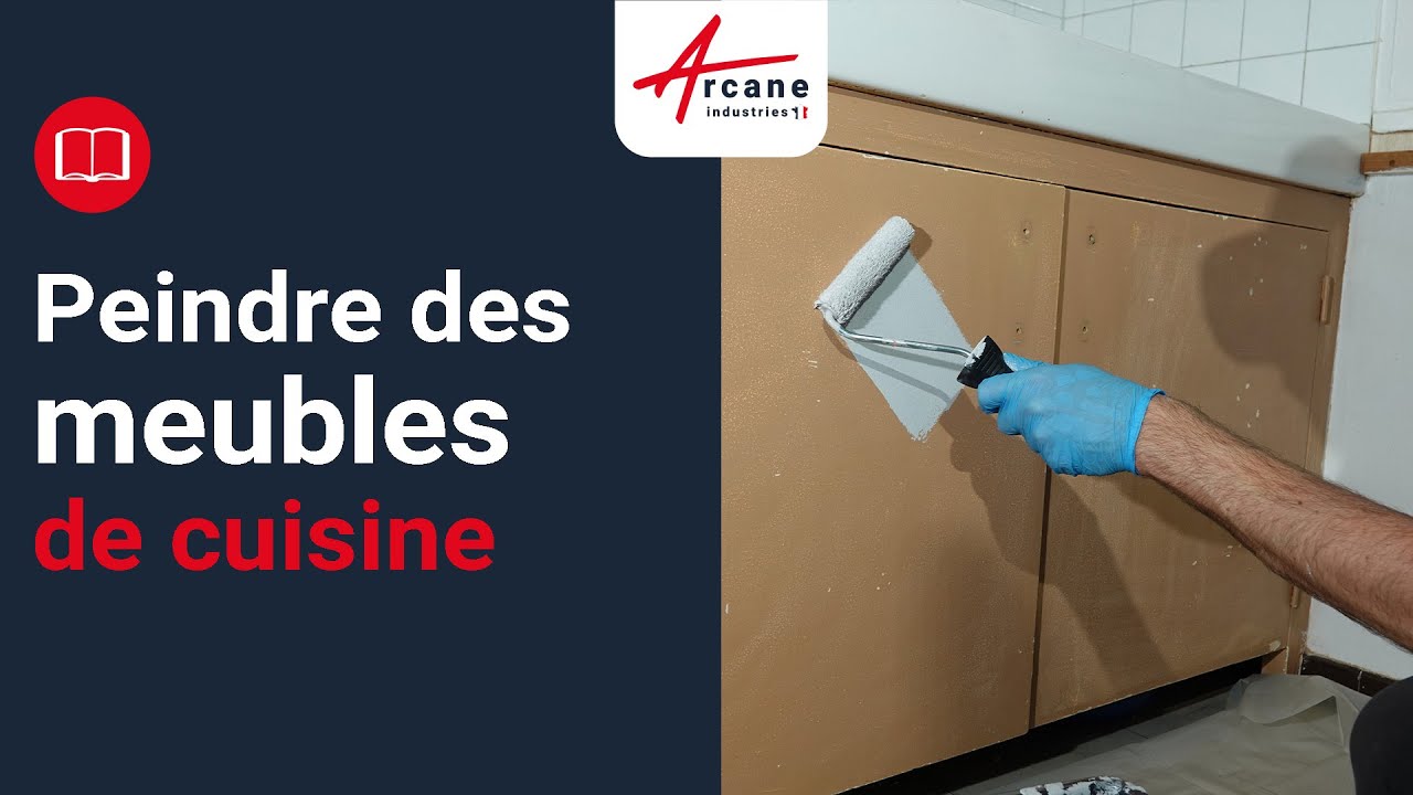 Peindre des meubles de cuisine ✔️ TUTO COMPLET