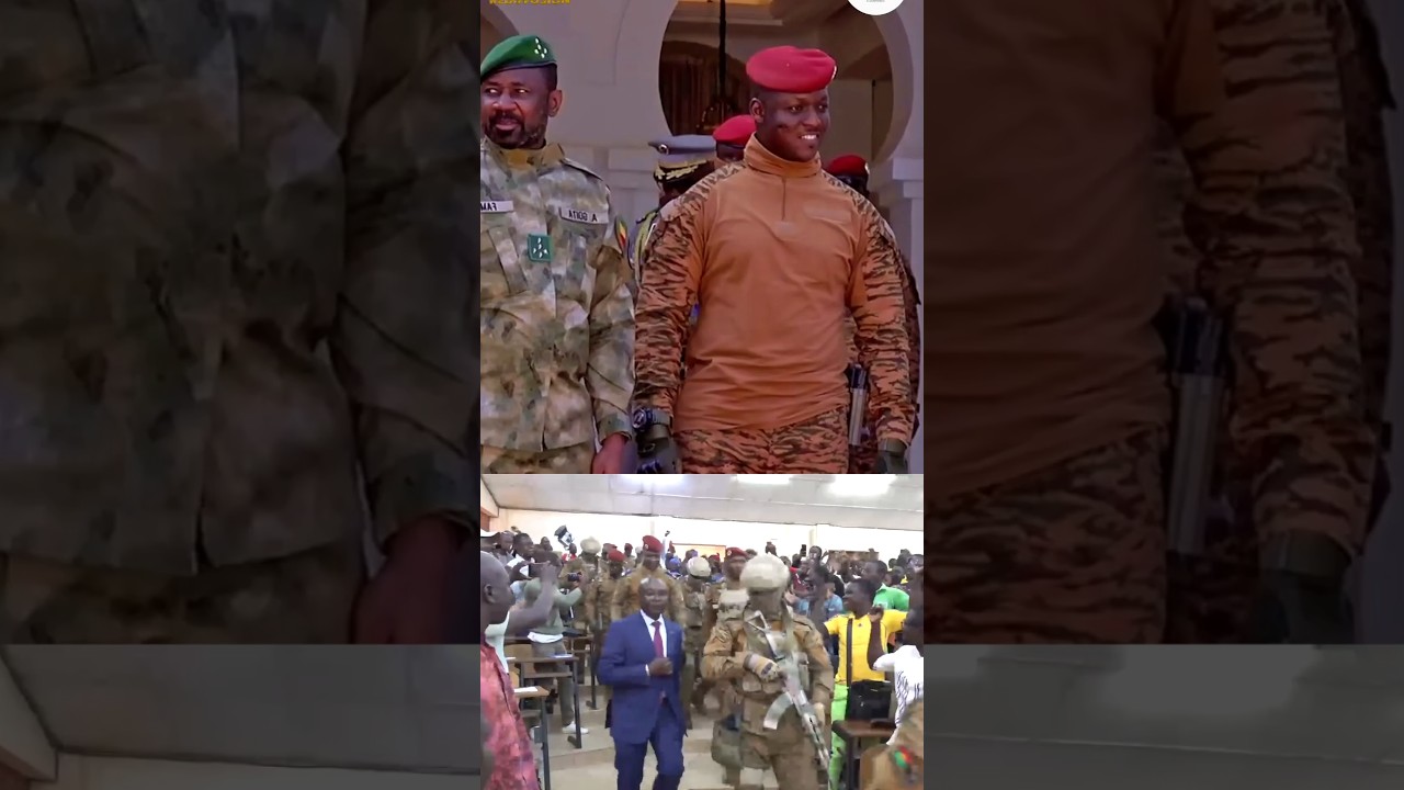 Captain Ibrahim Traore Allies  - #shorts