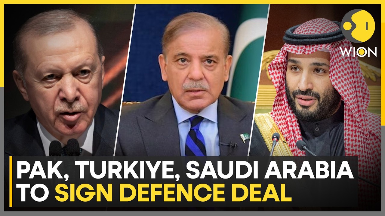 Pakistan, Turkiye & Saudi Arabia To Sign Trilateral Defence Pact | WION News