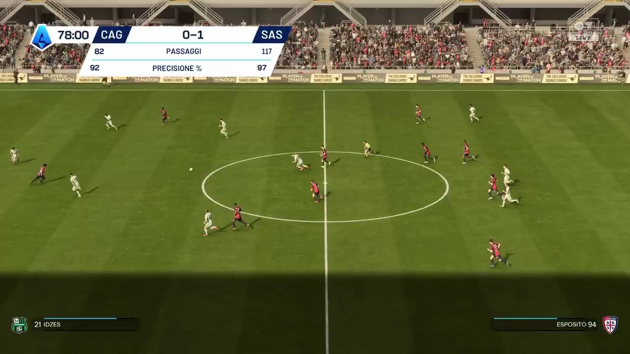 SERIE A2 G3     Cagliari - Sassuolo