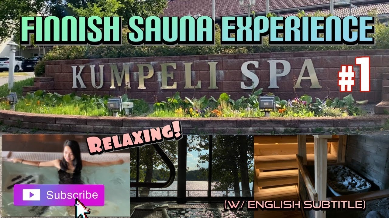 REFRESHING FINNISH SAUNA EXPERIENCE at KUMPELI SPA || KESÄLOMA
