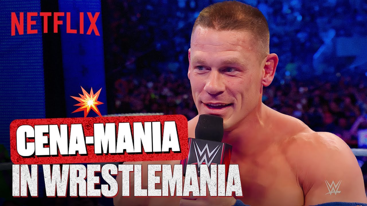 WrestleMania Belongs to John Cena 😎 | WWE | Netflix India