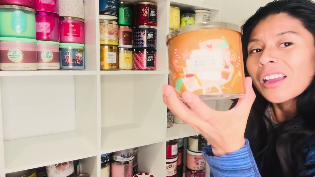 Candle organization part 2 bath and bodyworks #road500subs #bathandbodyworks #candlefragrance #smell