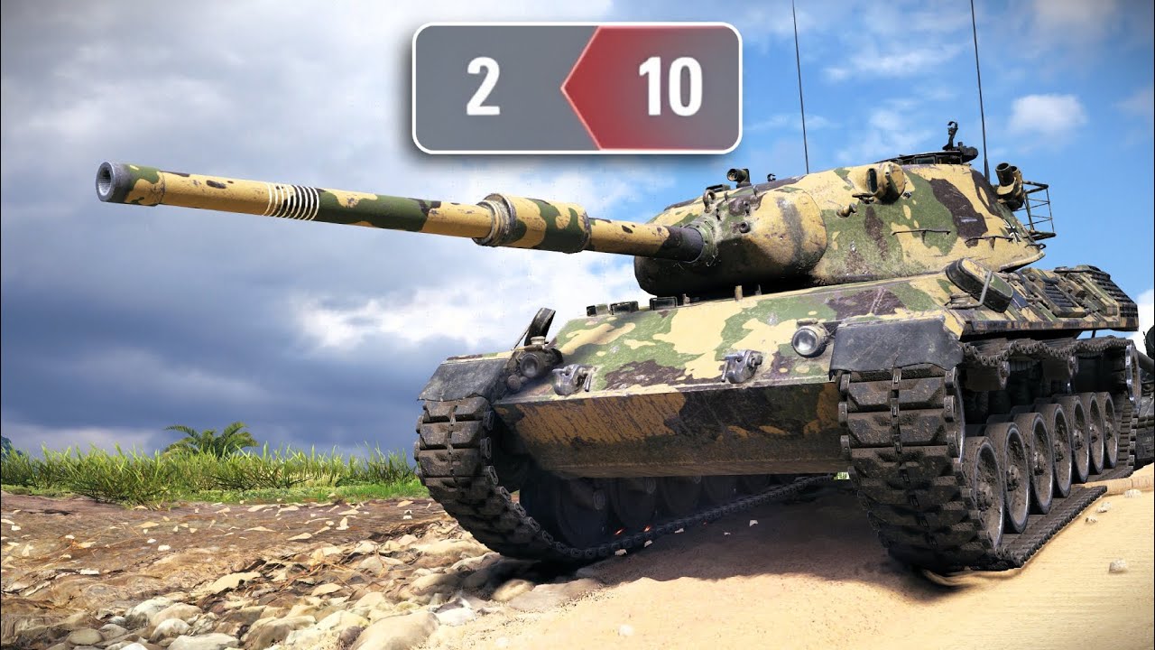 Leopard 1: Эпическое Возвращение, Одинокий Воин - World of Tanks