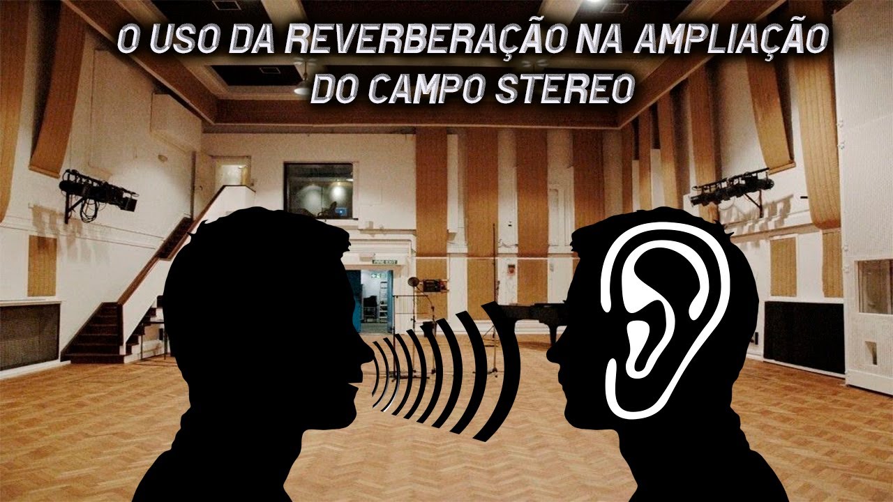Criando um campo stereo amplo usando o Reverb