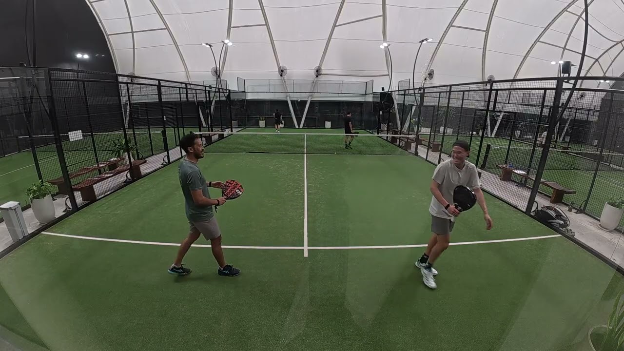 Padel Cip & Chris O Vs. Pit & Chris H