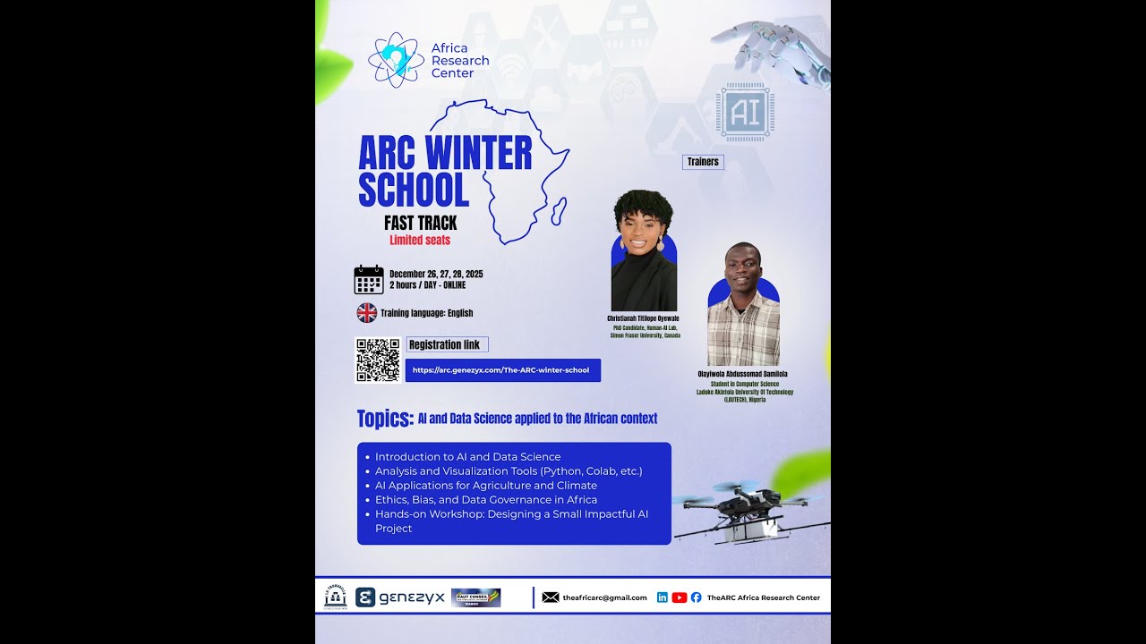 ARC Winter School 2025 / IA and data science with Christianah & Olayiwola : DAY1
