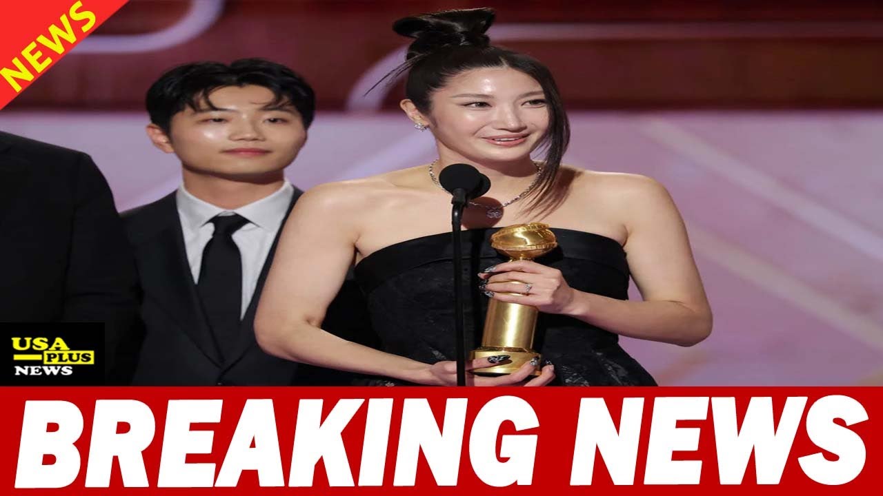 Golden singer tearfully recalls early K-pop rejection as she accepts her Golden Globe