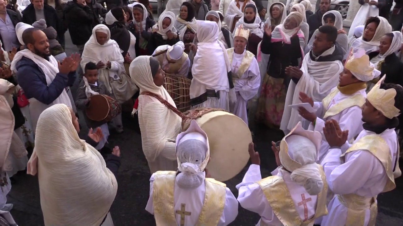 የጌታችን የመድኃኒታችን ኢየሱስ ክርስቶስ በዓለ ጥምቀት በሮም ደ/ጽ/ቅ/ማርያም ወቅዱስ ዑራኤል ቤ/ክ ጥር 2012 ዓ/ም