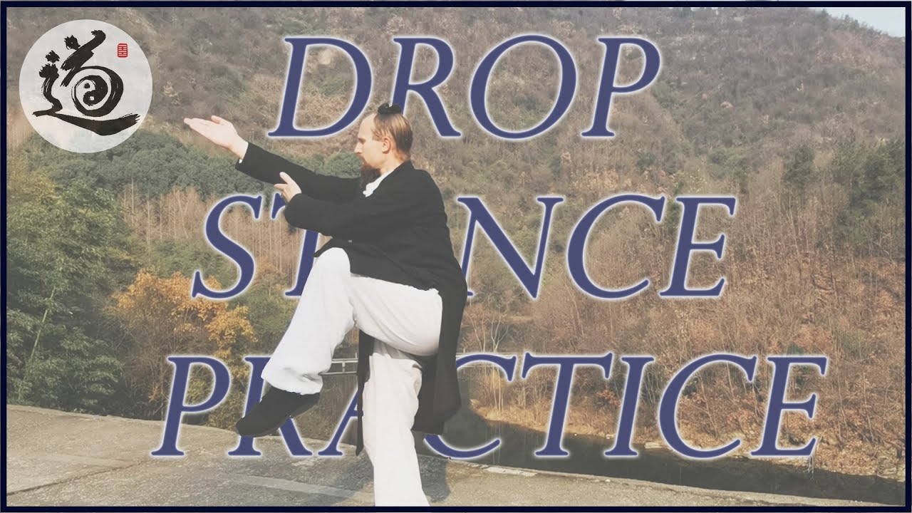 Drop Stance Practice (仆步, pū bù)
