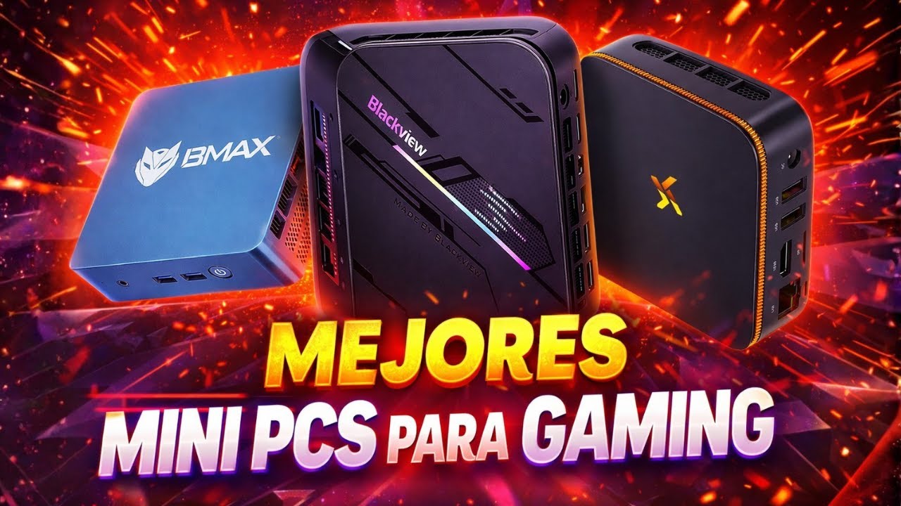 Mejores Mini PCs para Gaming 2026 ✅ Potencia y Calidad-Precio (Amazon y Aliexpress)