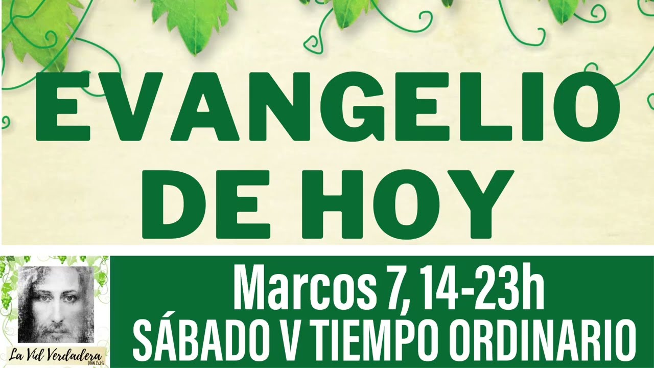 Marcos 7, 31-37  | SÁBADO V, 14 DE FEBRERO, 2026 | @lavidverdadera820 