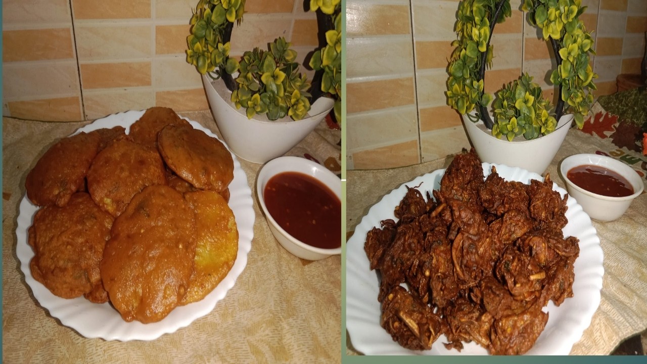 Sirf 10 Minute Mein Crispy Aloo Pakoray | Easy Recipe /Street Style Pyaz Pakora @Soniakitchen1