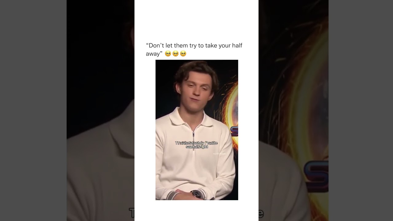 tom Holland and Zendaya cute moment.#viral #celebrity #cute #tomholland #zendaya #spidermannowayhome