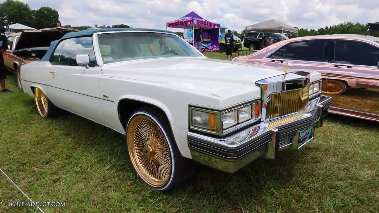 Supercharged Cadillac Coupe Deville Convertible with LT4 Swap on $20k All Gold Daytons!