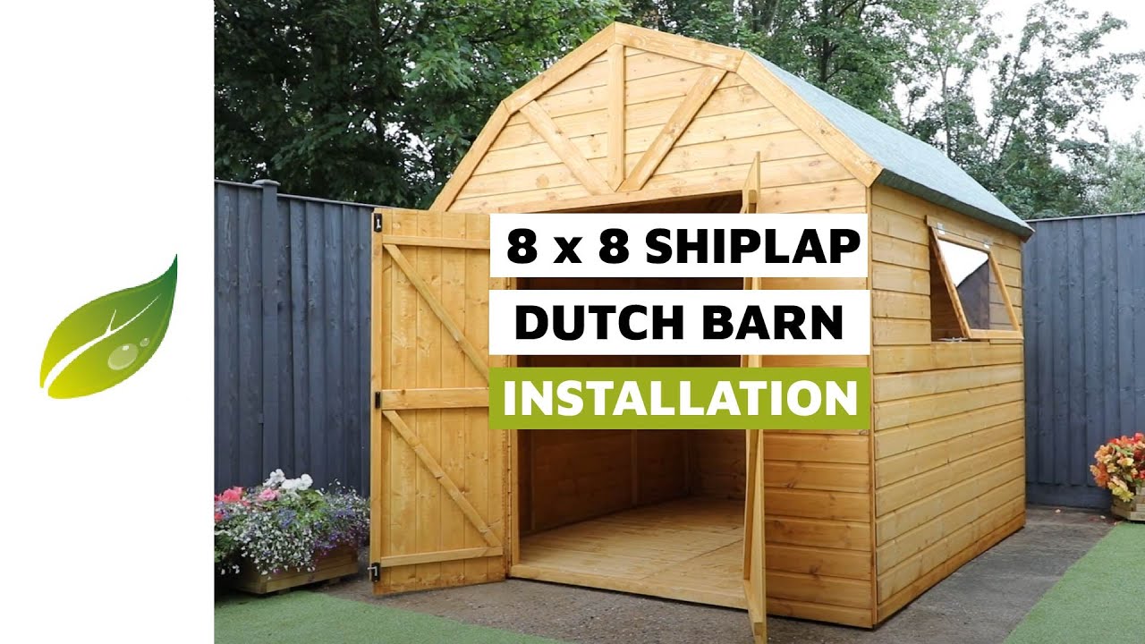8 x 8 Dutch Barn Installation