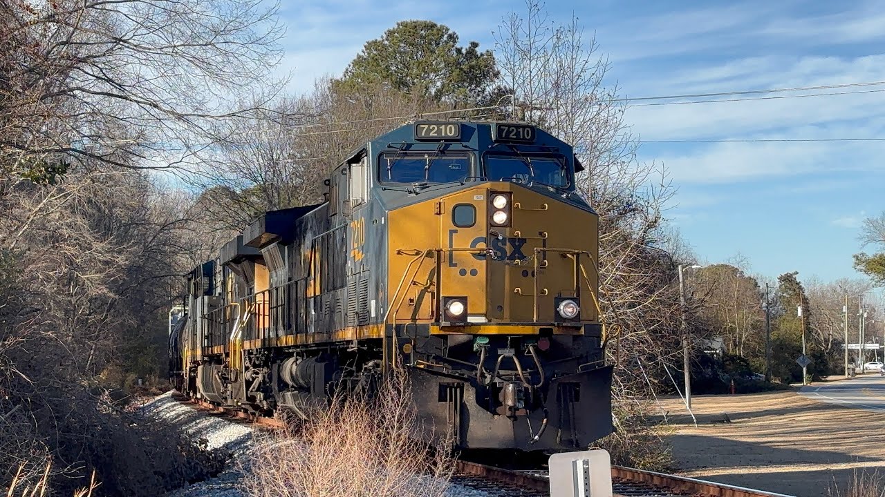 CSX F728 Tarboro/Princeville NC 12/31/2025 Final Train of 2025