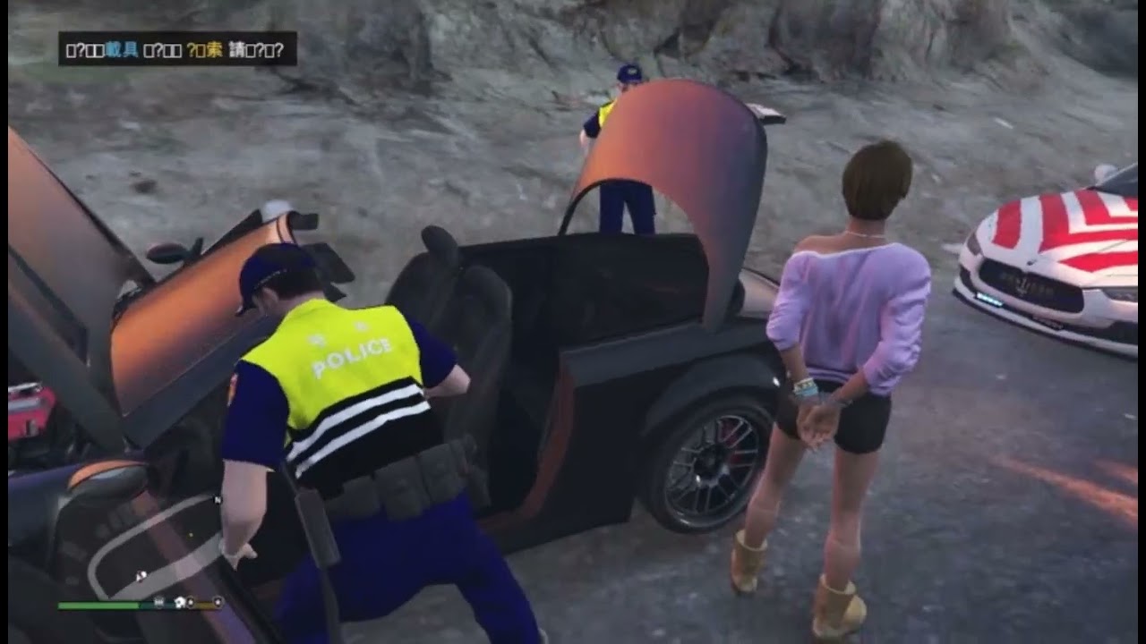 【GTA5警察模組👮】開瑪莎拉蒂國道警車，去大洋高速公路抓超速 