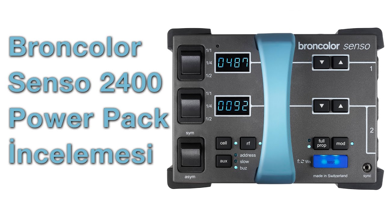 Broncolor Senso 2400 Power Pack İncelemesi