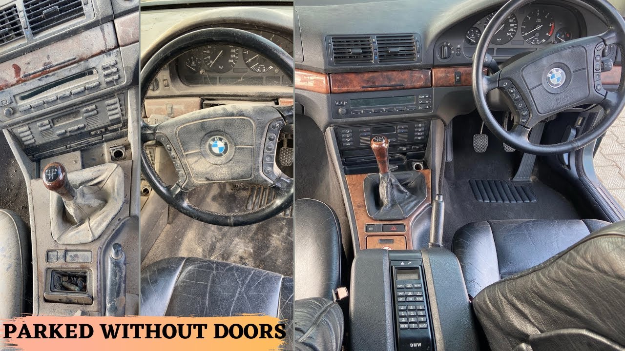 Cleaning And Restoring A Destroyed Bmw E39 Interior