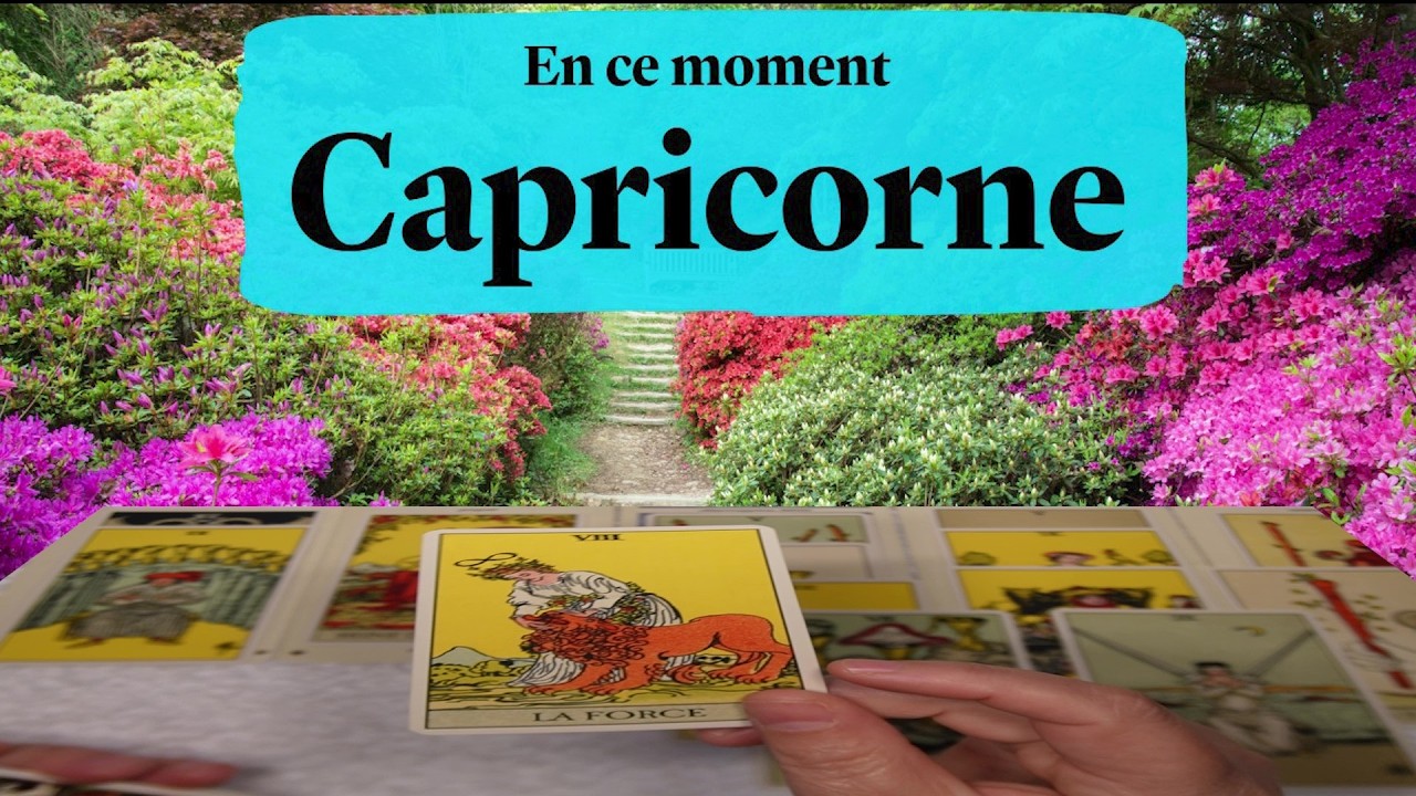 CAPRICORNE : Une R&eacute;v&eacute;lation Choc ! ♑️ Tirage Tarot - En ce moment