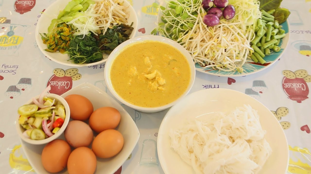 สูตรเด็ดทำน้ำยาปู วิธีทำขนมจีนเส้นสด แบบละเอียด ออกมาทำขายได้เลย