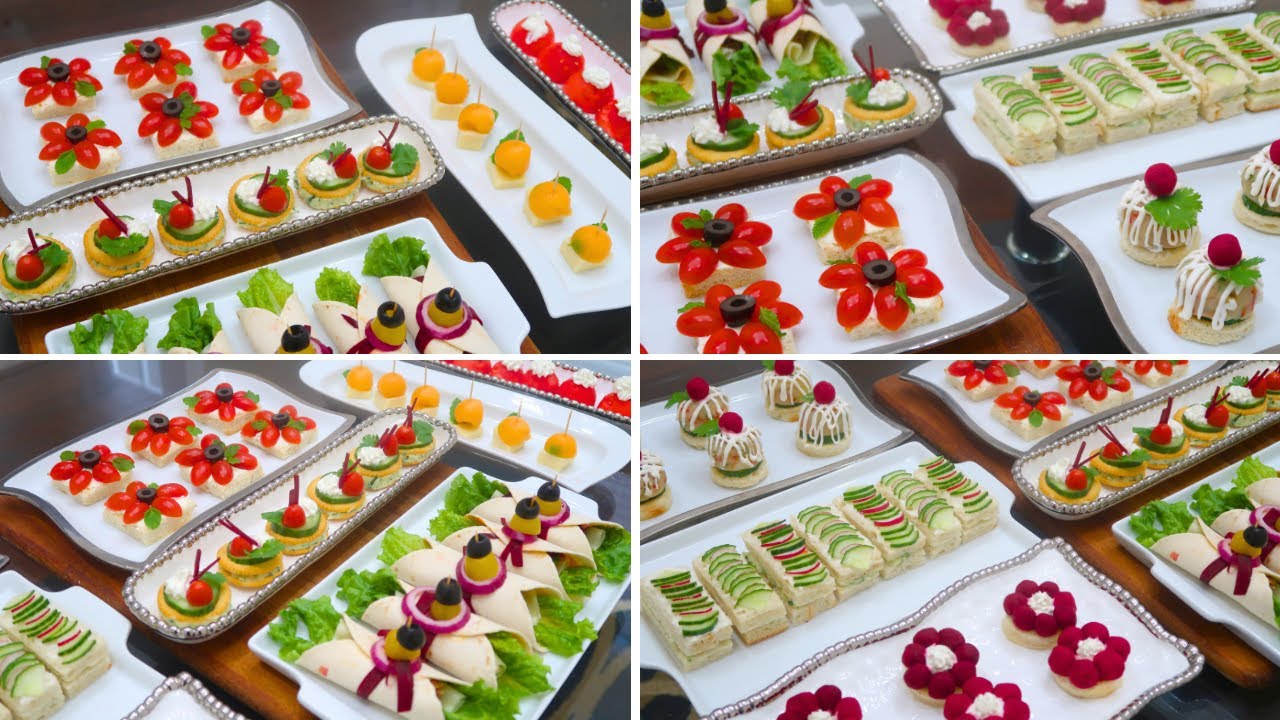 Easy Appetizer Ideas to Impress your Guests | Party Finger Food Recipes
