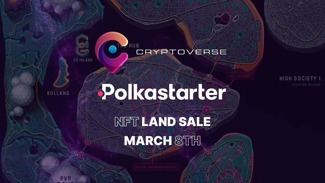 Announcing Cryptoverse&rsquo;s NFT LAND Sales