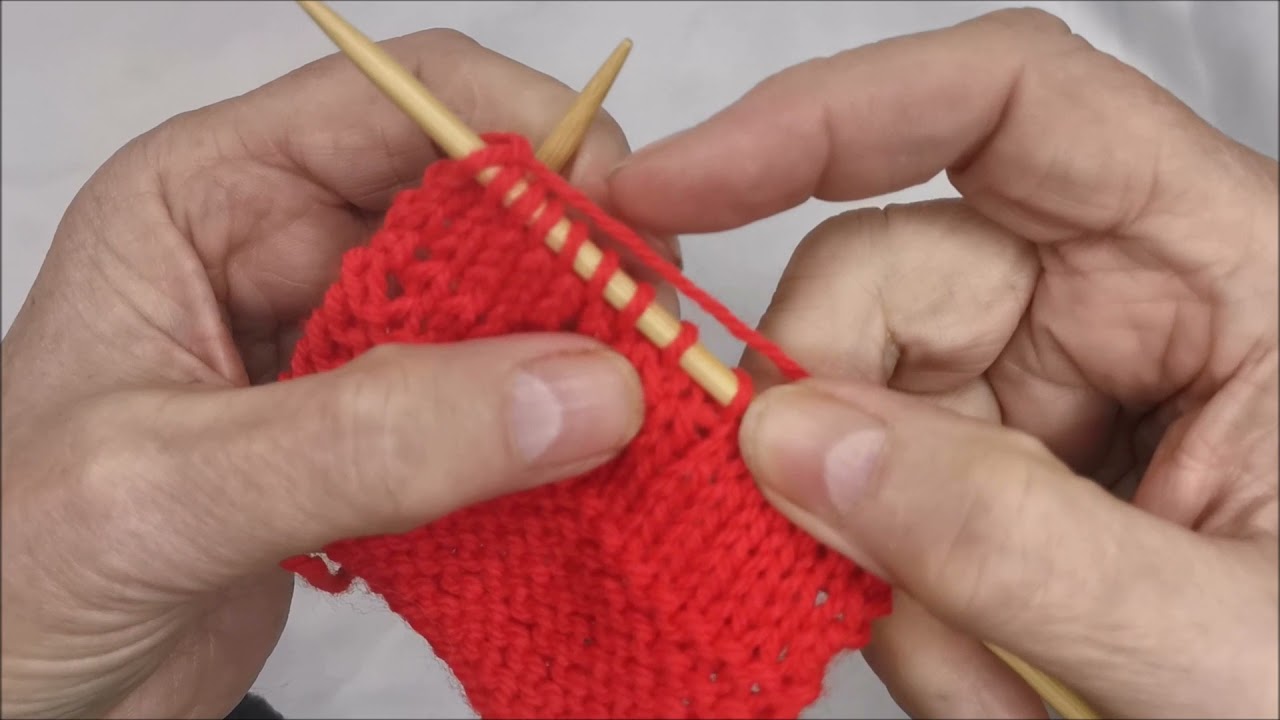 diminution simple/ tricot comment faire les diminutions spécial débutante