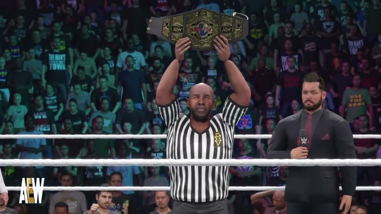 Part 1 of Bryght Burnz VS. MJF| AEW INTERNATIONAL CHAMPIONSHIP