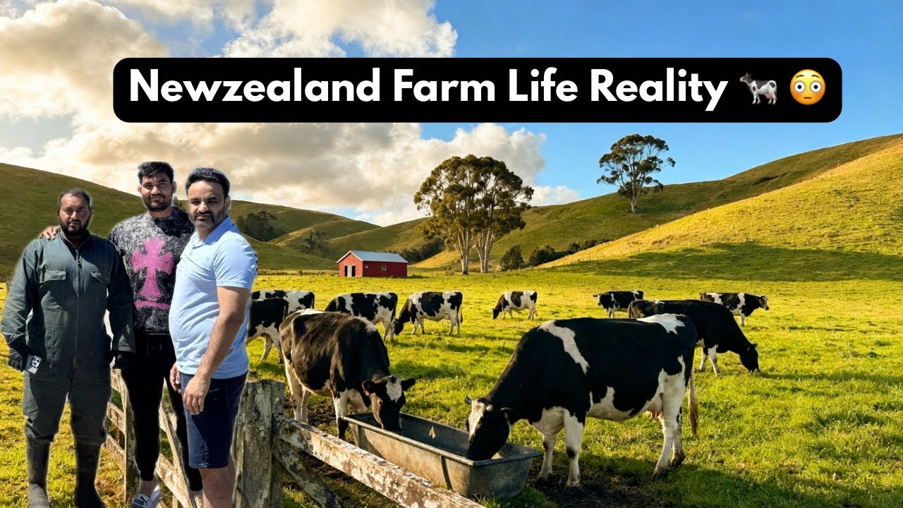 Inside a New Zealand Dairy Farm 🐄 |Milking Process & Farm Life#dairyfarm#newzealand#india#dailyvlog