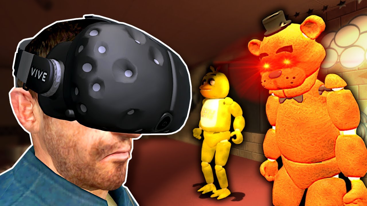 FNAF in Gmod VR is Scary! - Garry's Mod VR Mod