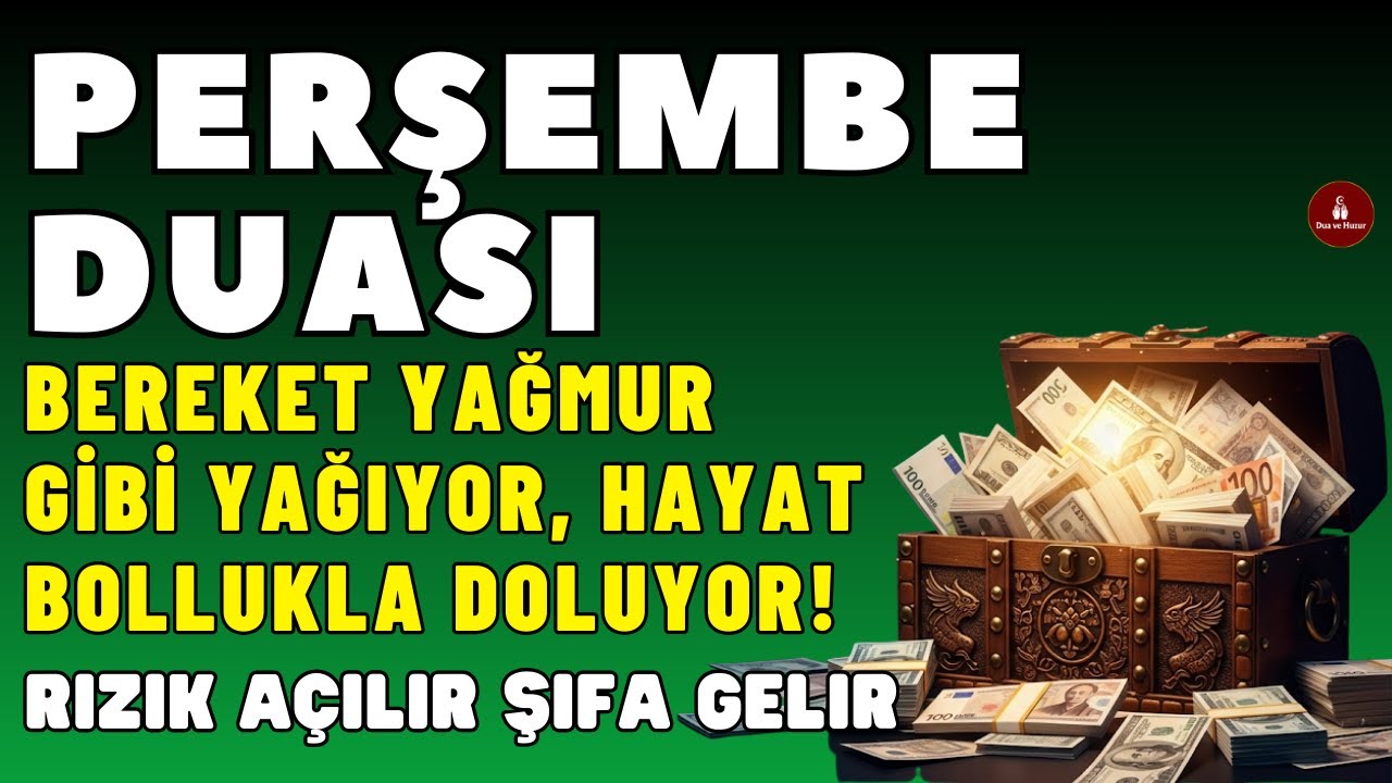 PERŞEMBE DUASI – Dilek Kapıları Açılır, Dualar Geri Çevrilmez | NİYET ET VE DİNLE #perşembe